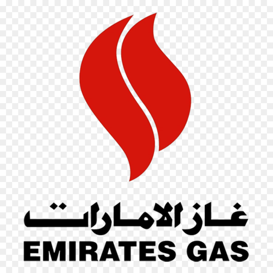 Logo Emirates Gaz，Marque PNG