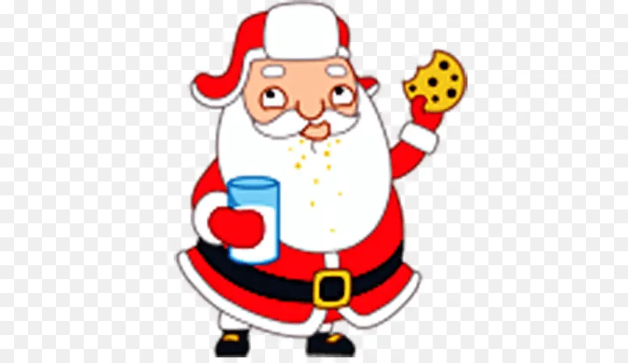 Le Père Noël，Des Biscuits PNG