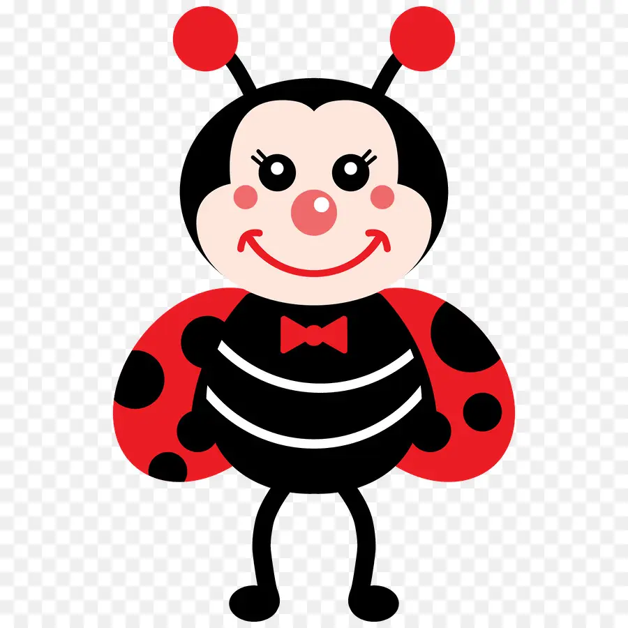 Coccinelle Mignonne，Rouge PNG