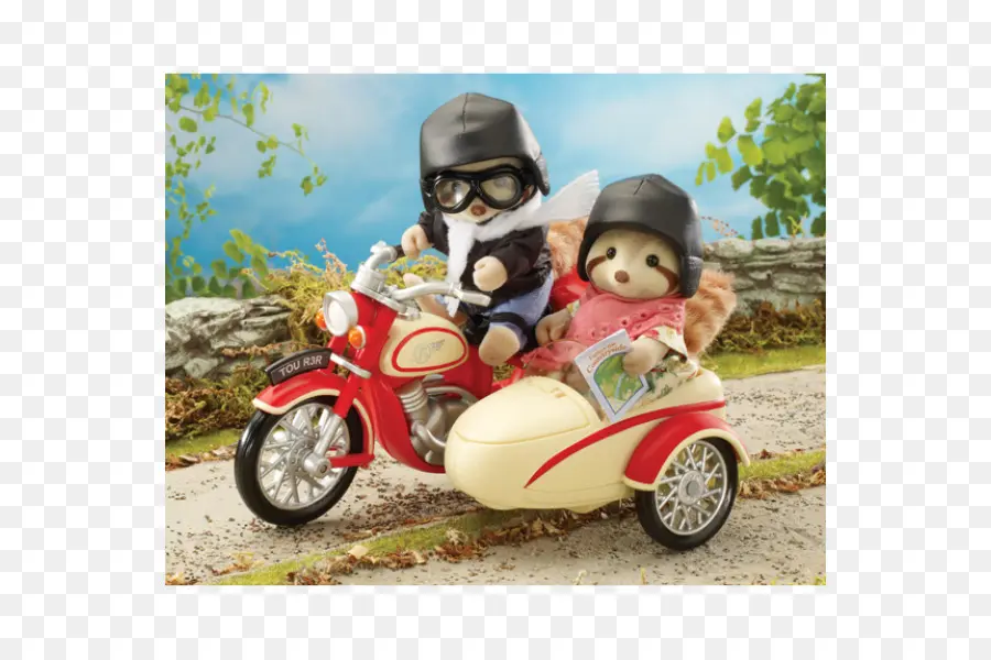 Animaux Jouets Sur Moto，Mignon PNG