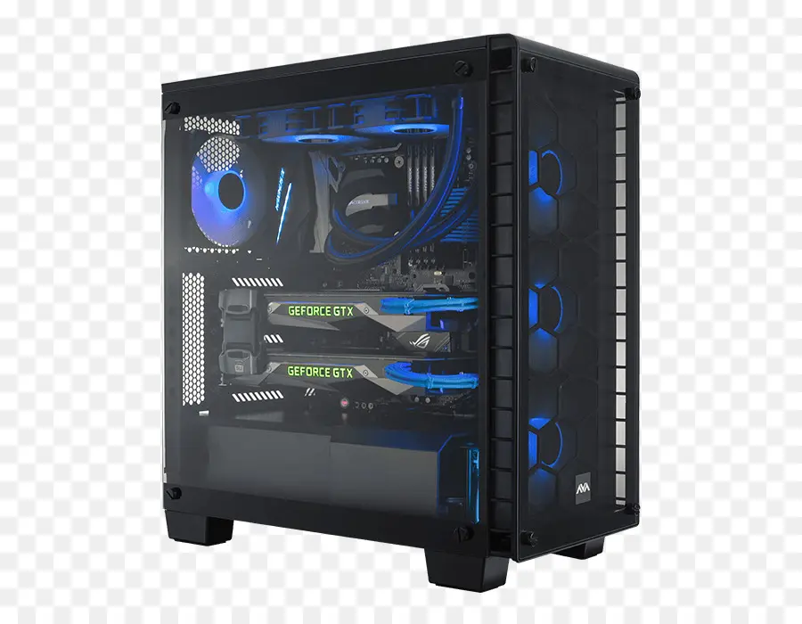 Pc De Jeu，Lumières Rvb PNG