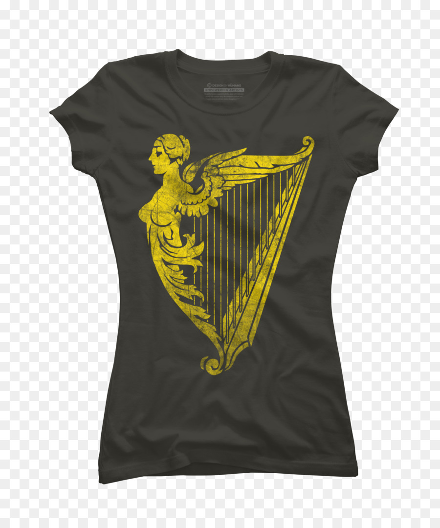 Harpe Dorée，T Shirt PNG