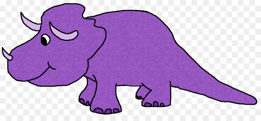 Tricératops，Dinosaure PNG