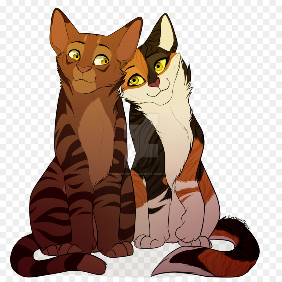 Deux Chats，Félin PNG