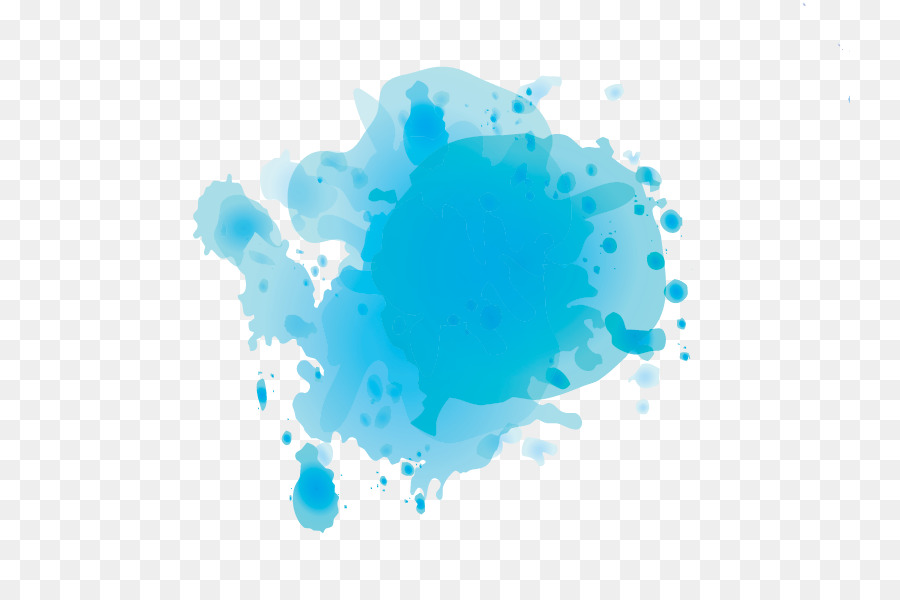 Taches D'aquarelle，Peinture PNG