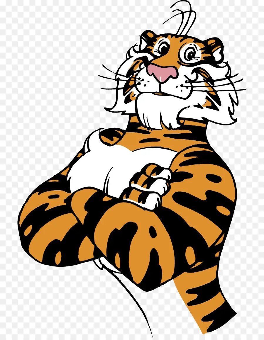 Tigre De Dessin Animé，Animal PNG