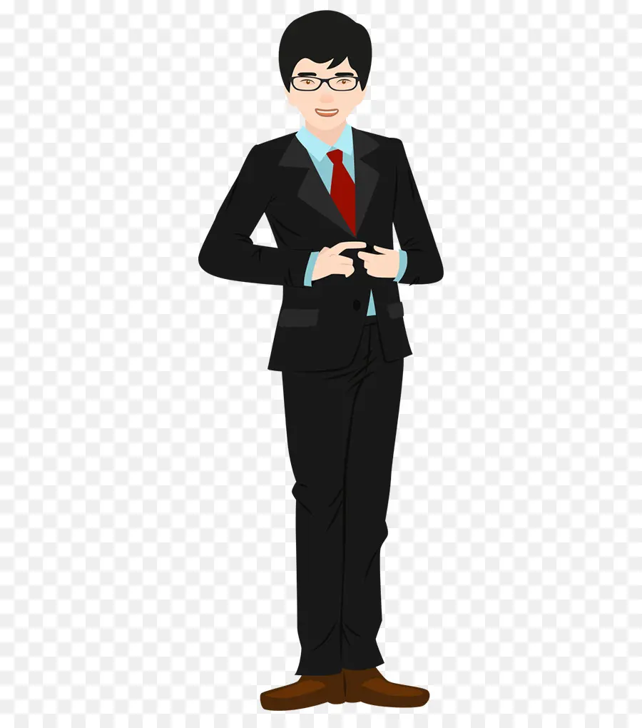 Homme En Costume，Entreprise PNG