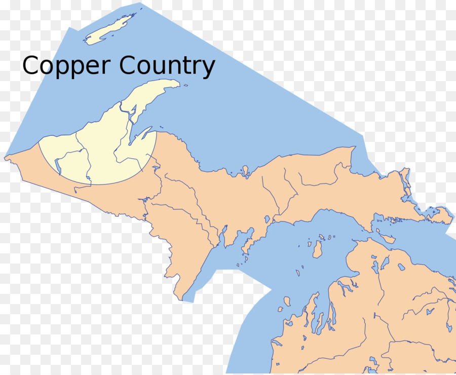 Keweenaw Comté Du Michigan，La Péninsule De Keweenaw PNG