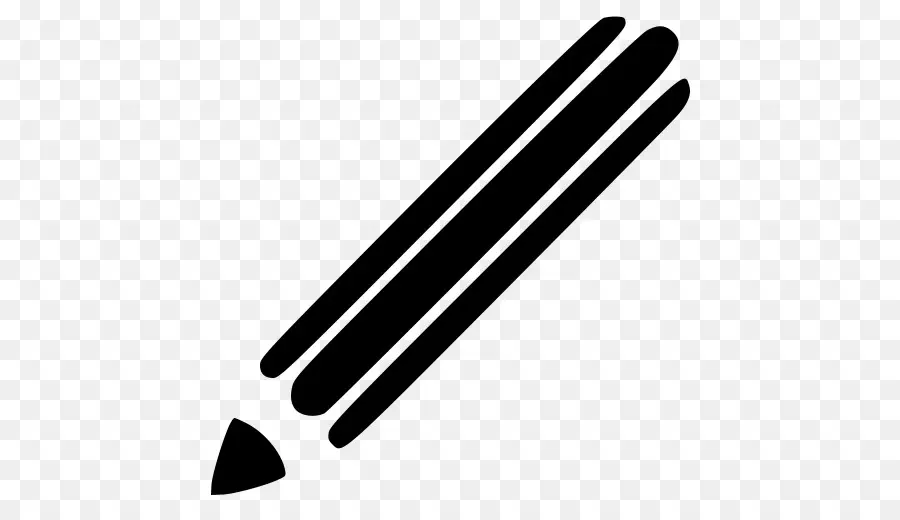 Crayon，Noir PNG