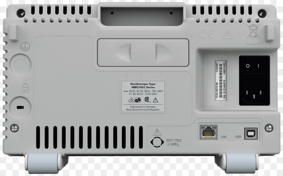 Oscilloscope，Rohde Noir PNG