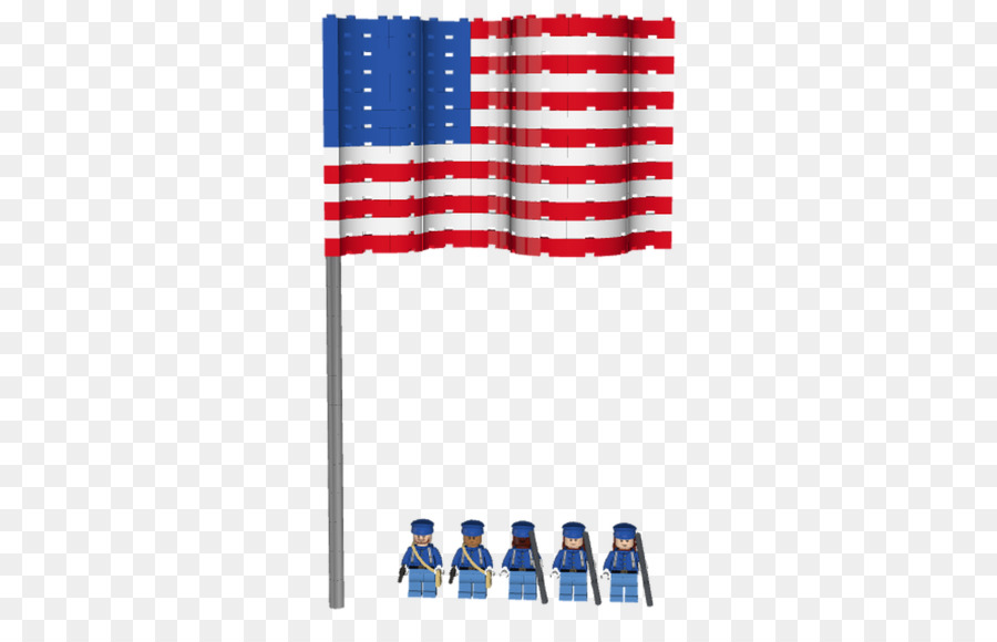 Drapeau Américain Lego，Légo PNG