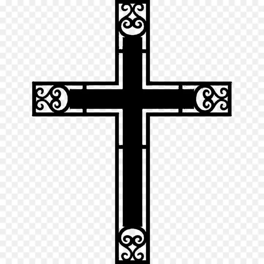 Croix Décorative，Christianisme PNG