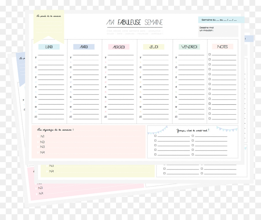 Planificateur，Calendrier PNG