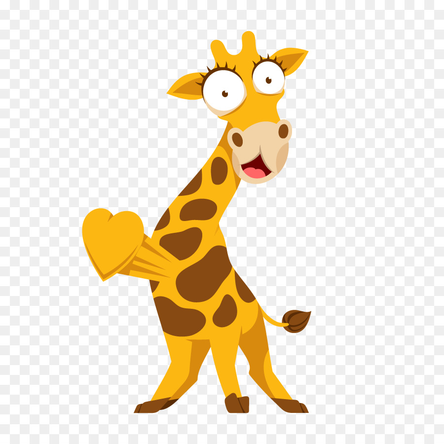 Girafe，Dessin Animé PNG