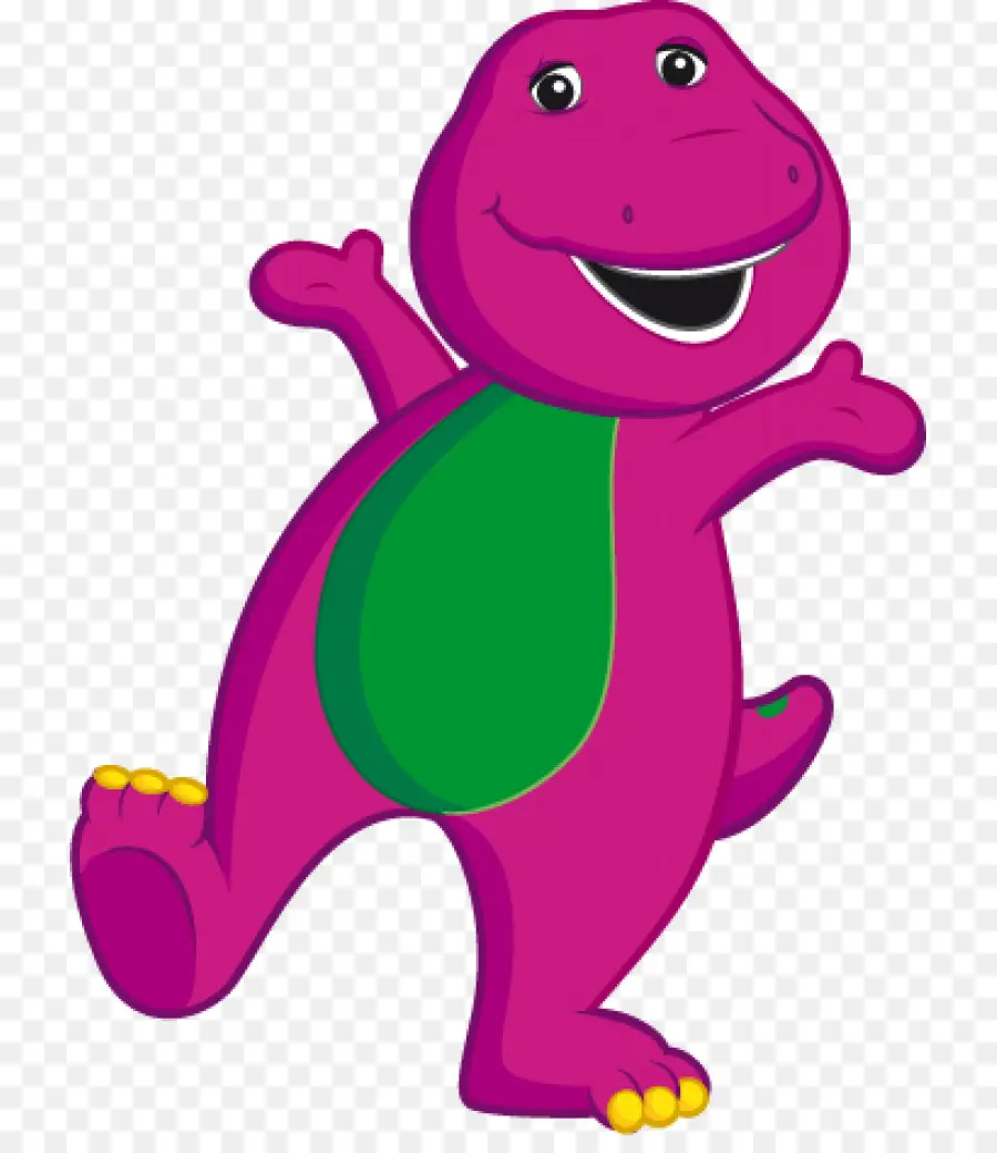 Dinosaure Violet，Dessin Animé PNG