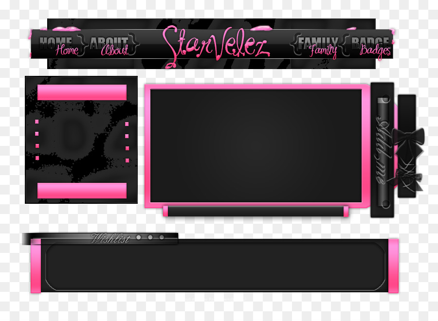 Mise En Page Web，Rose PNG