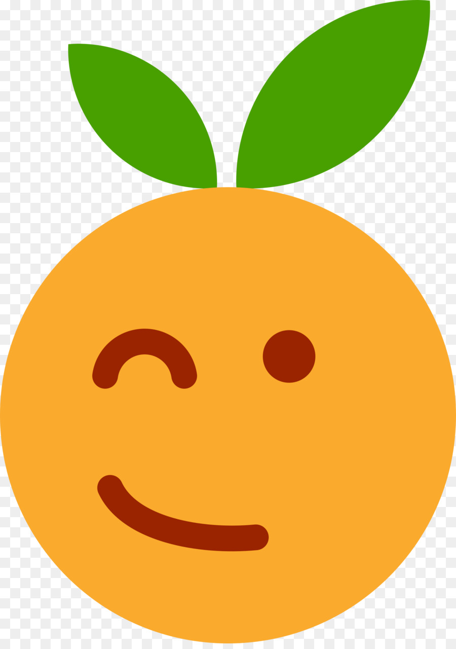 émoticône Orange，Fruit PNG