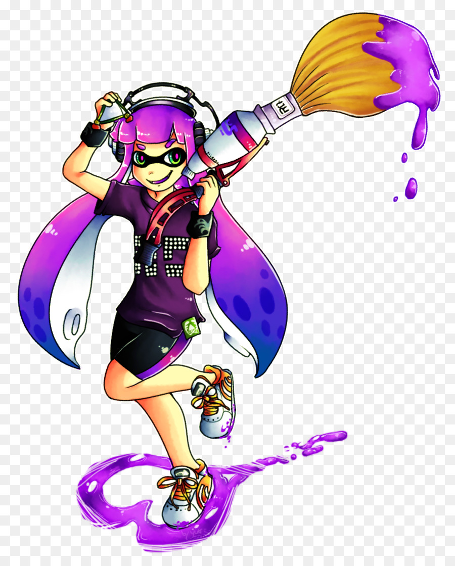 Splatoon，Dessin PNG