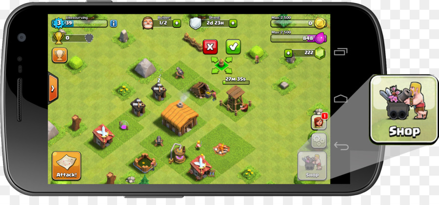 Clash Des Clans，Jeu PNG