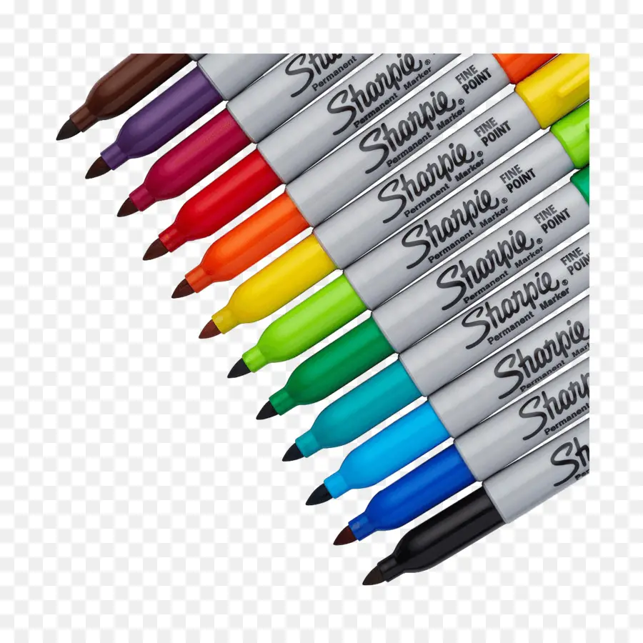 Marqueurs Sharpie，Coloré PNG