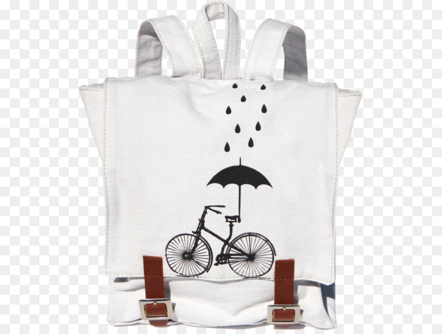 Sac à Dos Blanc，Vélo PNG