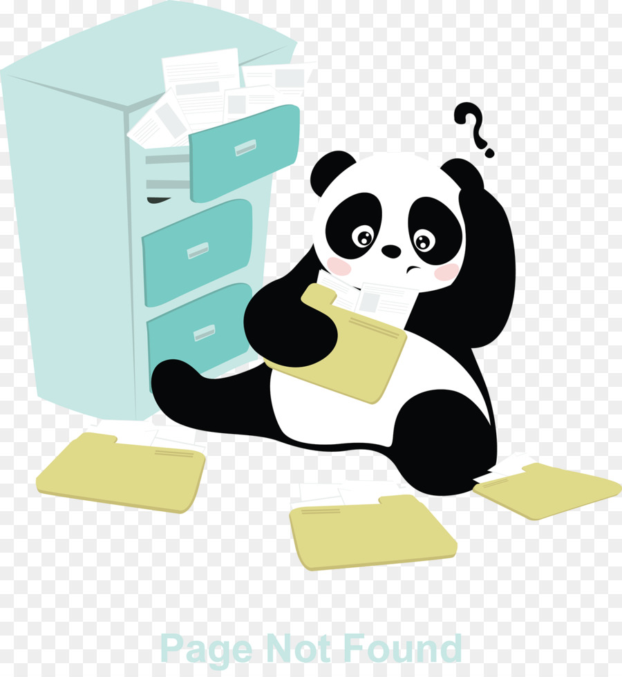 Panda Géant，Papier PNG