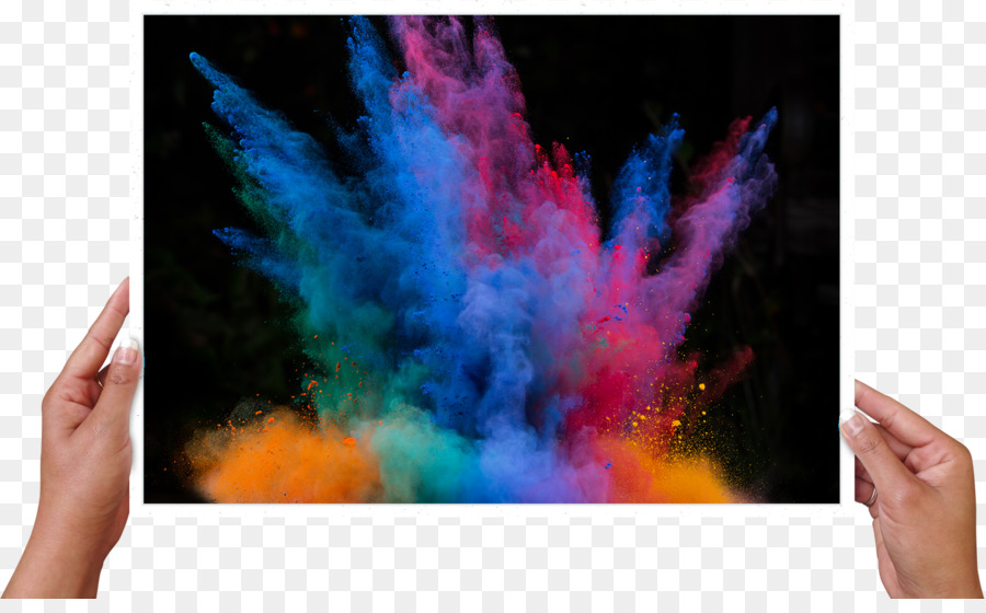 Explosion De Poudre Colorée，Couleur PNG