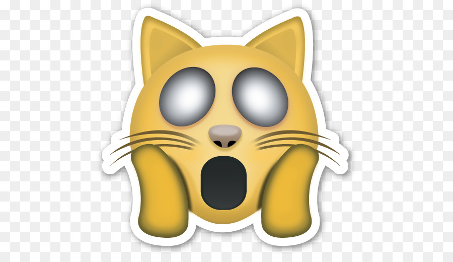 Émoji Chat，Affronter PNG