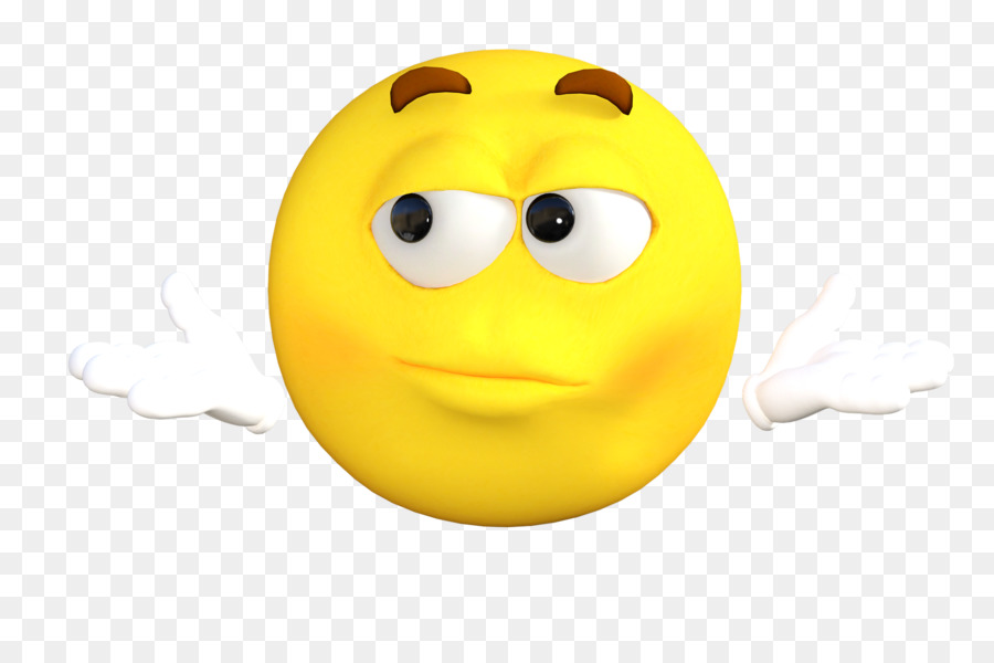 Emoji Haussant Les épaules，Expression PNG