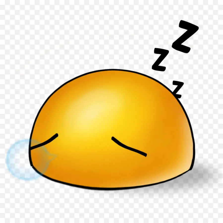 Emoji Endormi，Dormir PNG