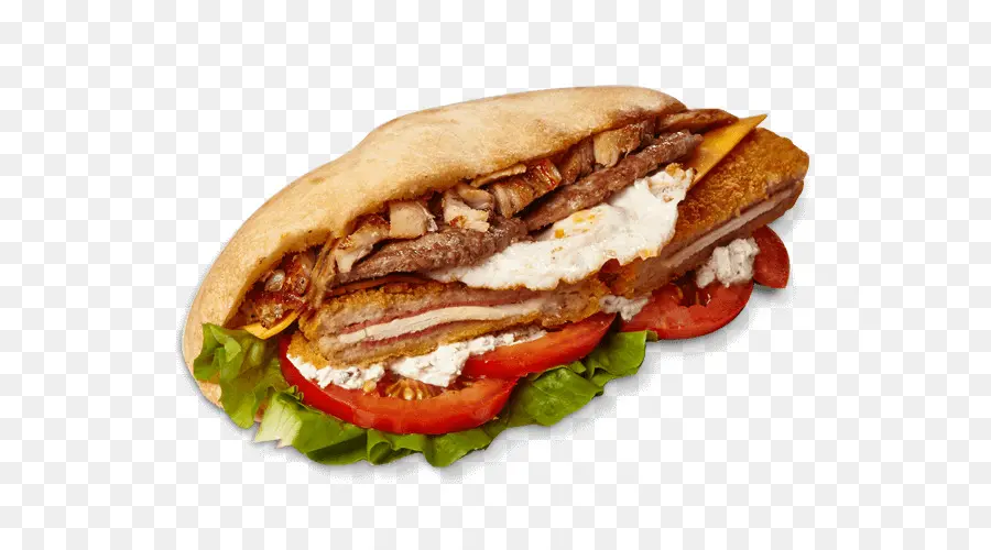 Le Petit Déjeuner Sandwich，Hamburger PNG