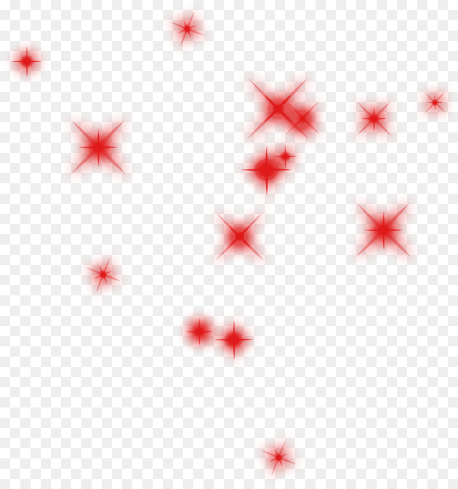 Étoiles Rouges，Paillettes PNG