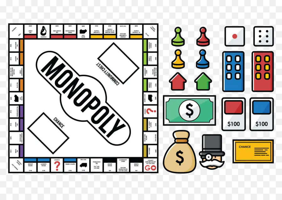 Jeu De Société Monopoly，Jeu De Société PNG