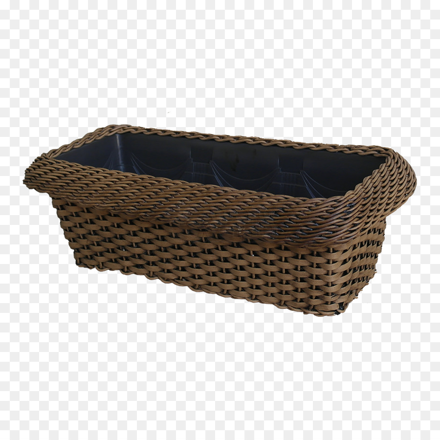 Panier En Osier，Tissé PNG