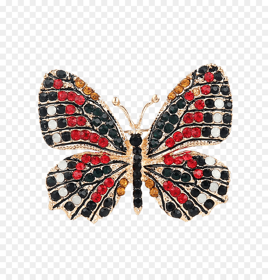 Broche，Papillon Monarque PNG