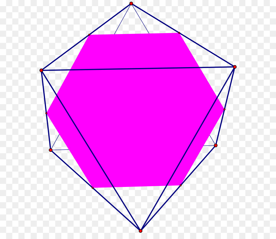 Hexagone，Octaèdre PNG