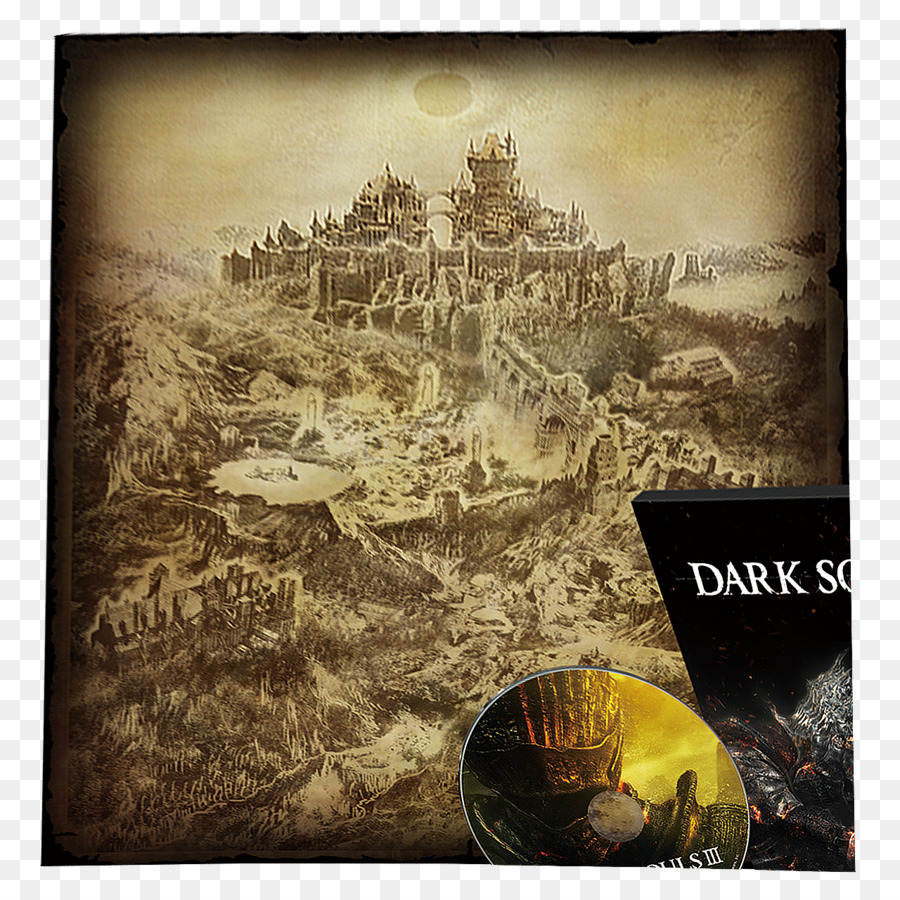 Carte Du Jeu Dark Souls，Fantaisie PNG