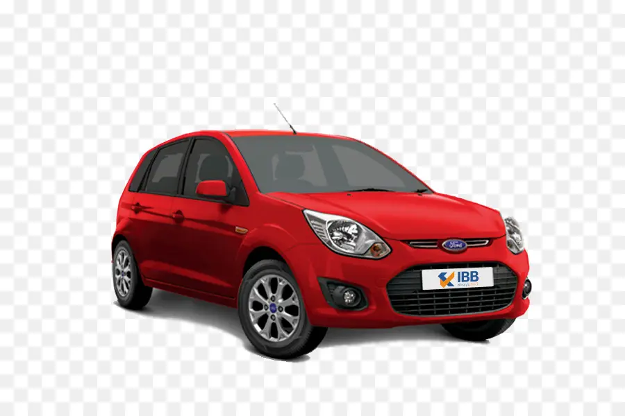 Voiture Rouge，Gué PNG