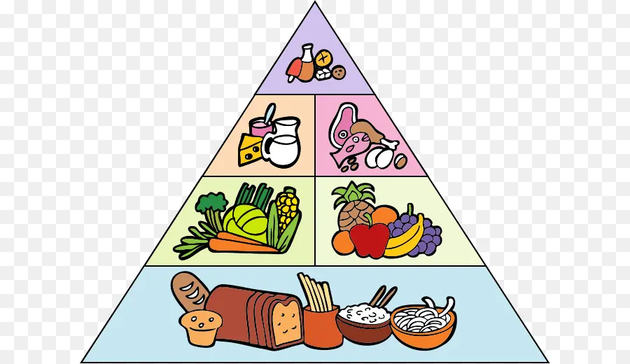 Pyramide Alimentaire，Alimentation Saine PNG