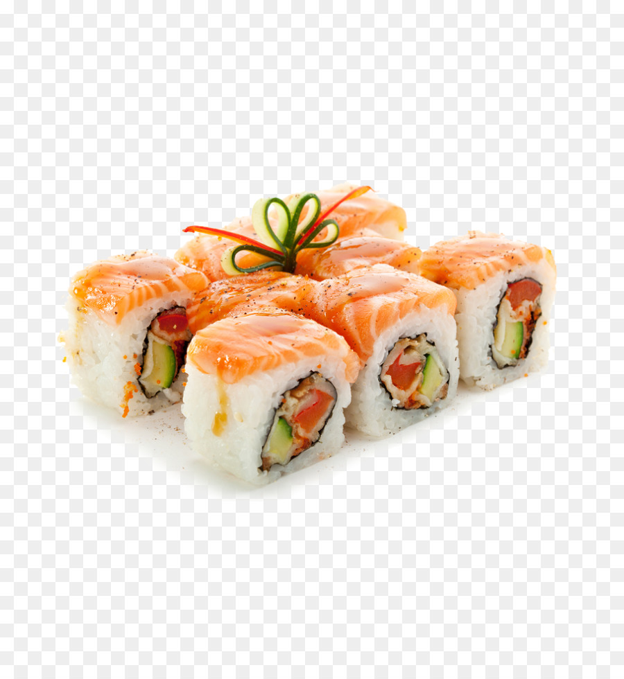 Rouleaux De Sushi Au Saumon，Japonais PNG