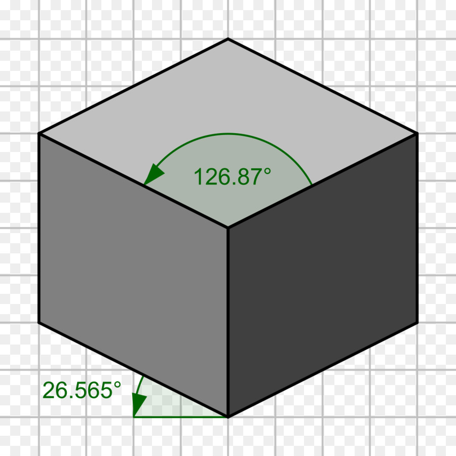 Cube Isométrique，3d PNG