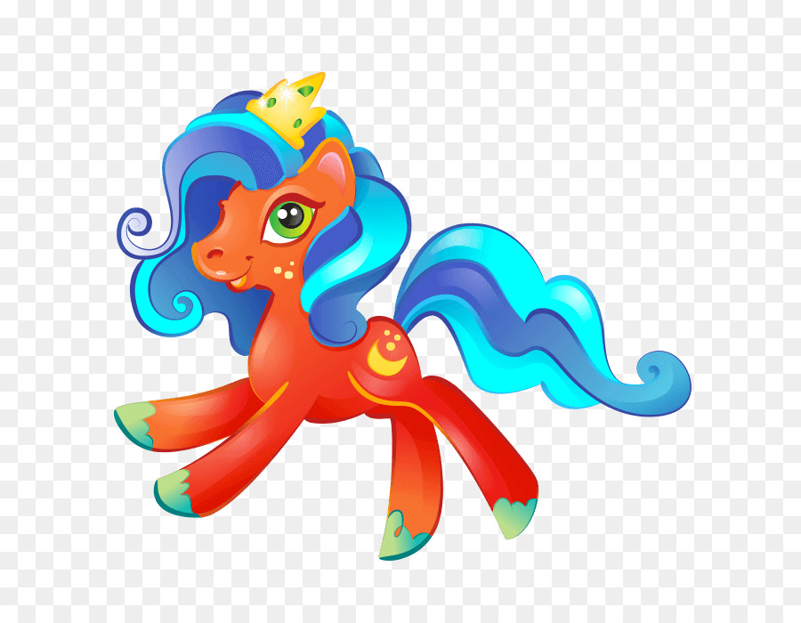 Poney Rose，Dessin Animé PNG