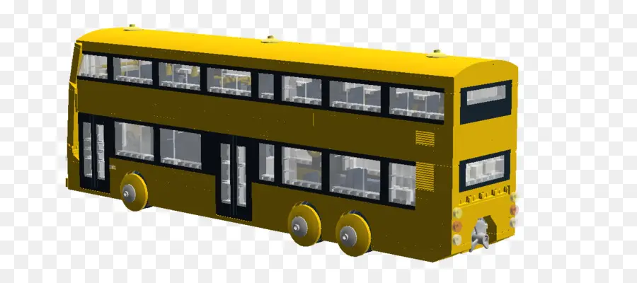 Autobus Jaune，à Deux étages PNG