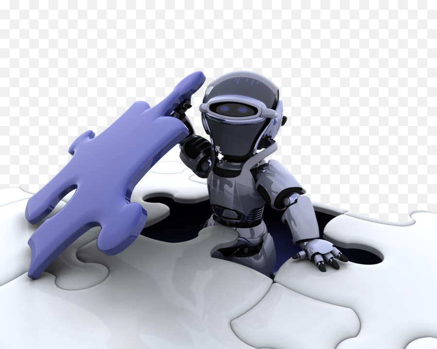 Robot Avec Pièce De Puzzle，Intelligence Artificielle PNG