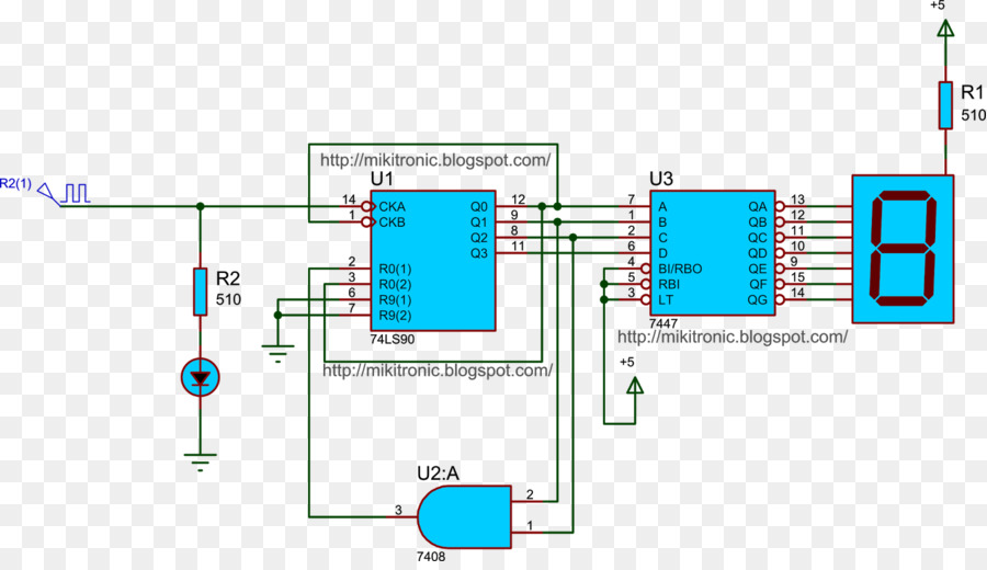 Schéma De Circuit，électronique PNG