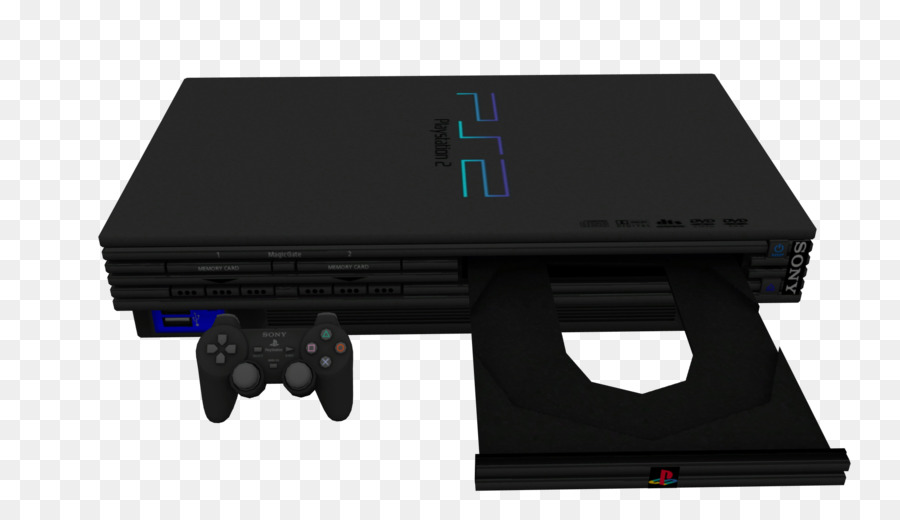 Consoles De Jeux Vidéo，Playstation 2 PNG