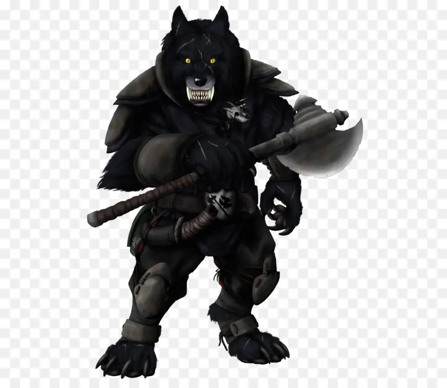 Loup Garou，Hache PNG