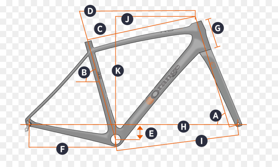 Vélos De Montagne Orange，Vélo PNG