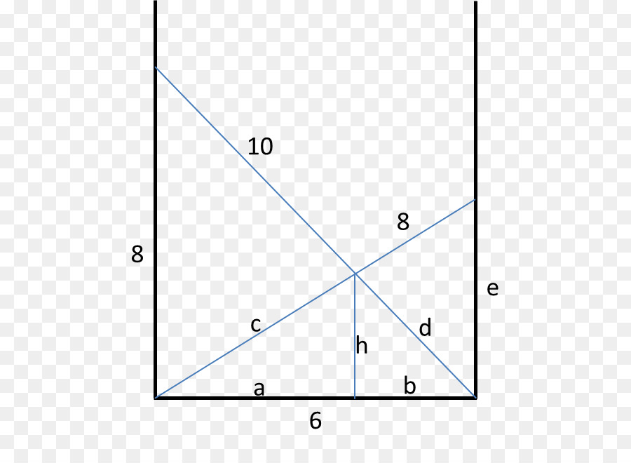 Triangle，Théorème D'interception PNG