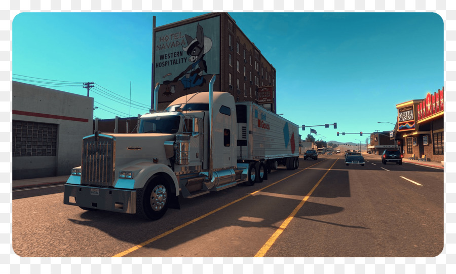 Simulateur De Camion Américain，Euro Truck Simulator 2 PNG